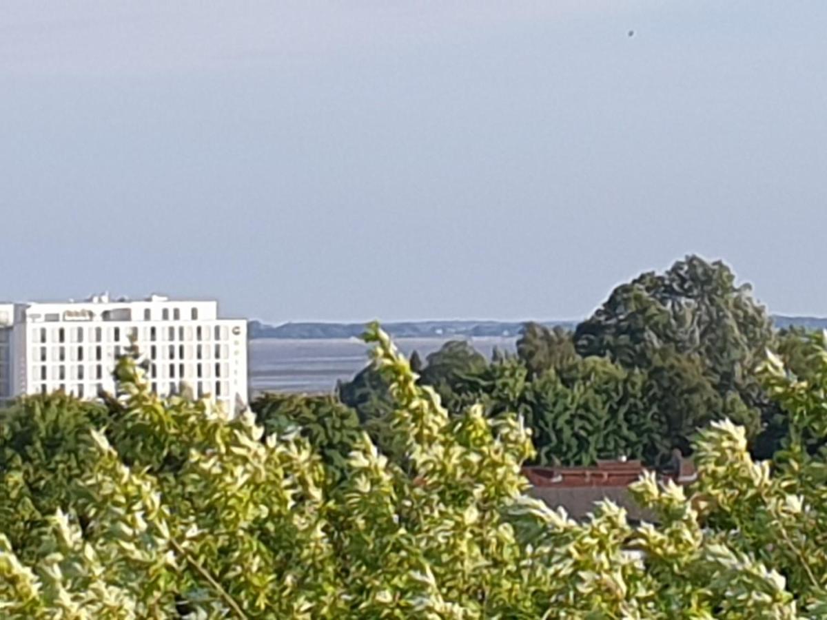 191 Ferienwohnung Deichbruecke Wilhelmshaven Dış mekan fotoğraf